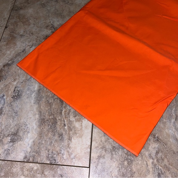 Off-White Nylon Oversized Pants Orange Tailoring Fit Size 48 - Picture 11 of 14